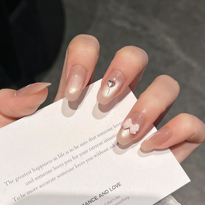 Set of 3D Decorative Press-On Nail Art