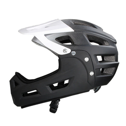 Full-Face Mountain Bike Helmet for Enhanced Safety