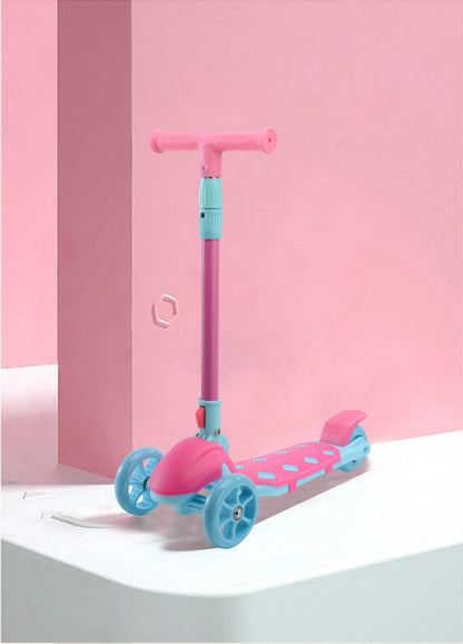 Lean-to-Steer Scooter with Adjustable Features