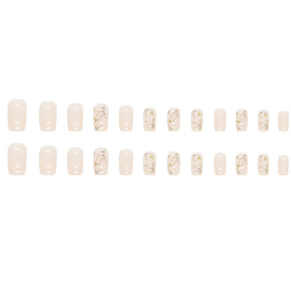 Pressed Floral Nail Art Designs