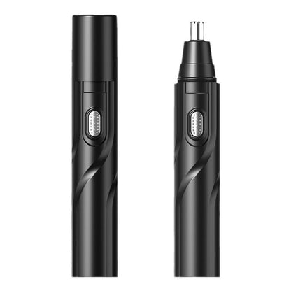 Battery-Operated Trimmer for Nose and Ear Hair Removal