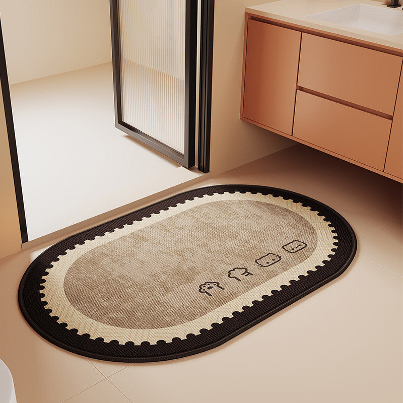 Soft Bathroom Mat for Enhanced Absorption