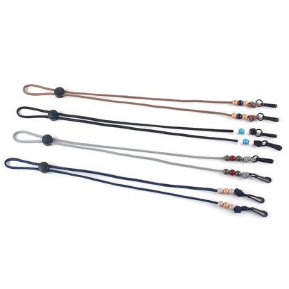 Flexible Eyewear Retention Strap with Adjustable Design