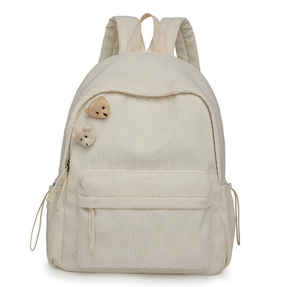 Cute Soft Toy-Inspired School Backpack