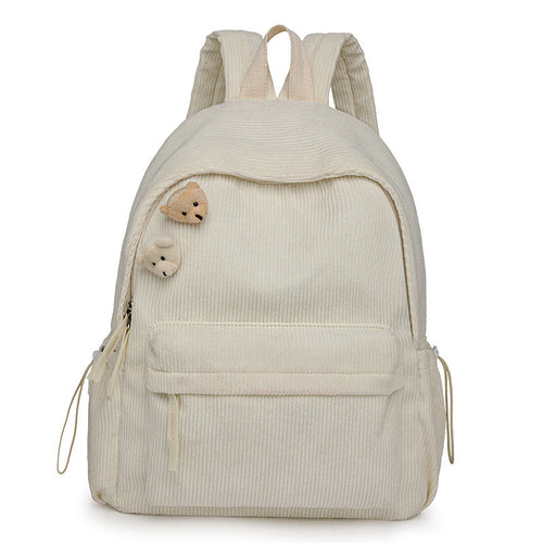 Cute Soft Toy-Inspired School Backpack