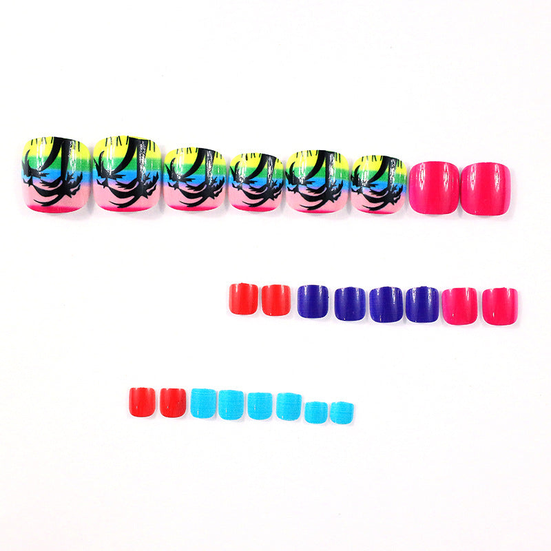 Colorful Creative Nail Art Design Set