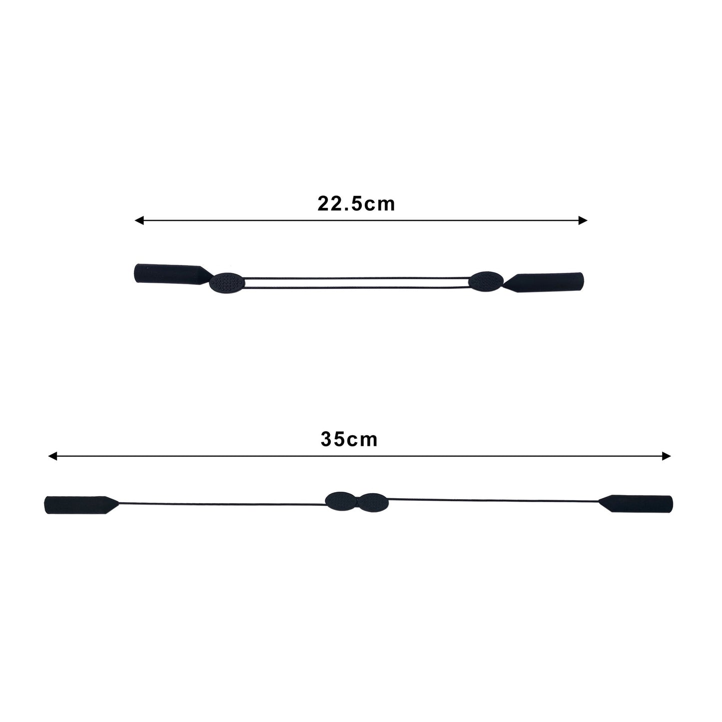 Eyewear Stabilization Strap with Adjustable Fit