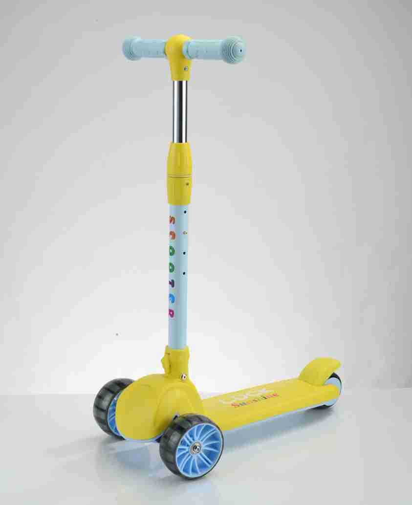 Height Adjustable Ride-On Scooter for Kids