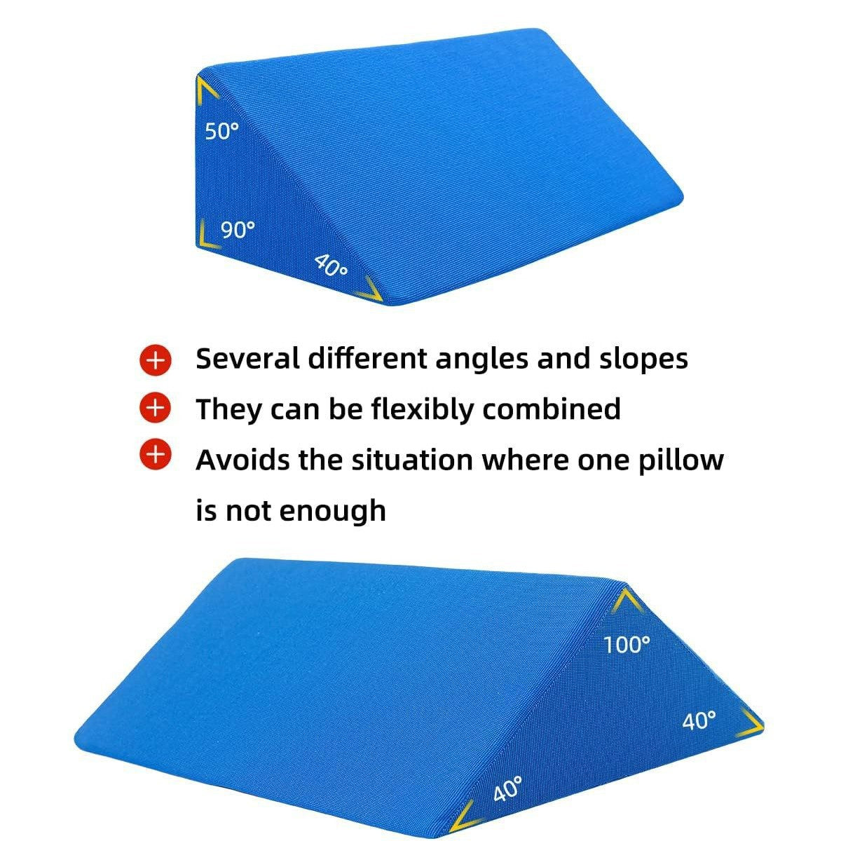 Sleep Wedge with Adjustable Height for Comfortable Elevation