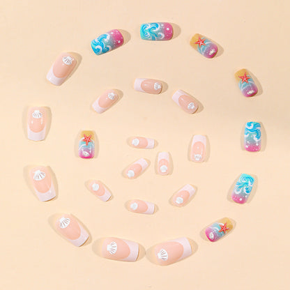 3D Nail Art Kit with Beach Theme