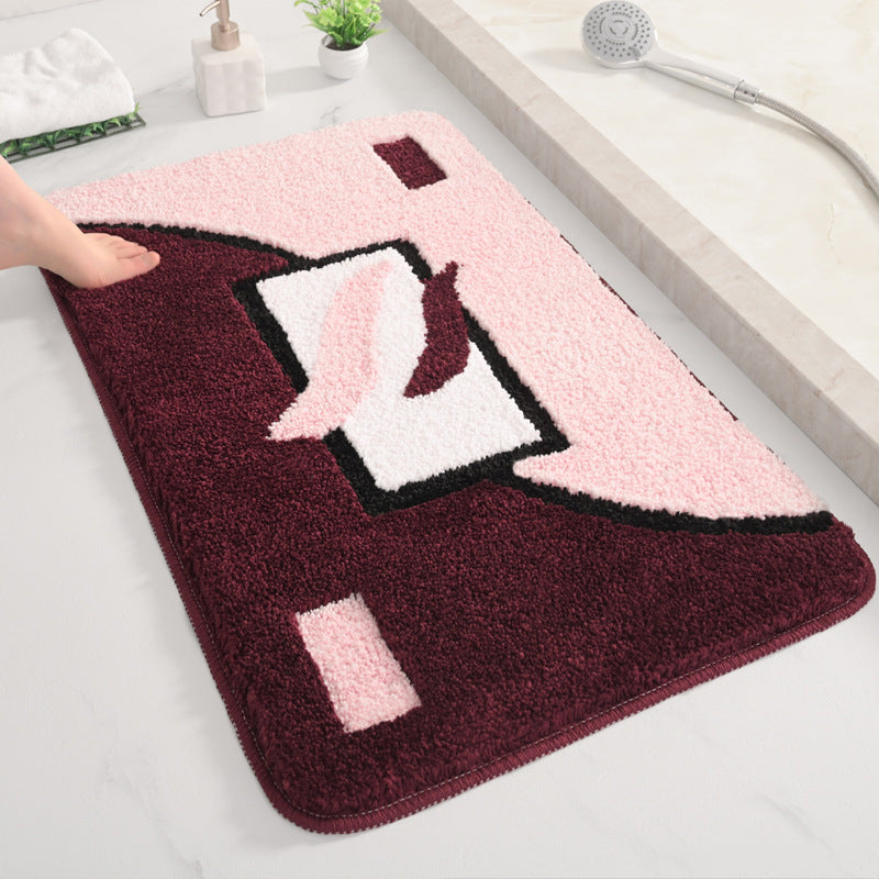 Abstract Pattern Bath Mat
