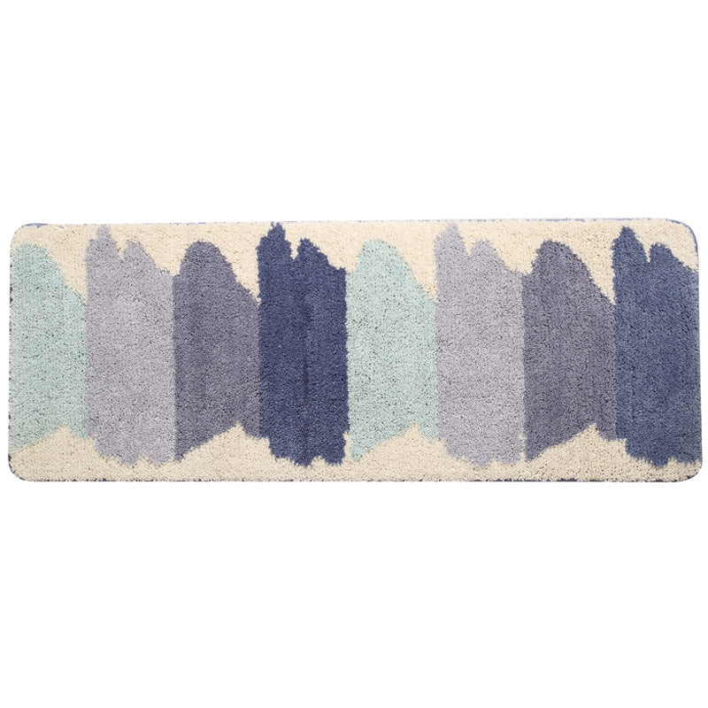 Abstract Pattern Bath Runner for Stylish Home Decor