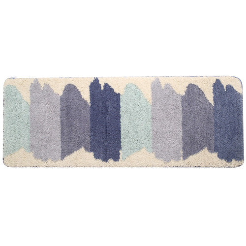 Abstract Pattern Bath Runner for Stylish Home Decor