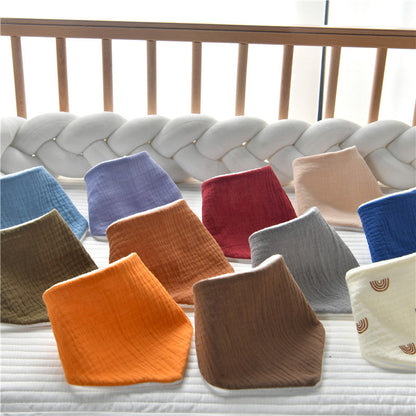 Adjustable Cotton Baby Bib for Feeding