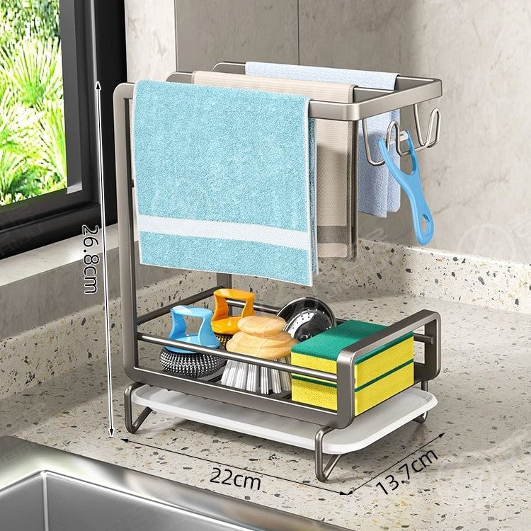 Extendable Dish Drying Rack for Kitchen Use