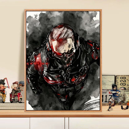 Art Print of Action Hero by Taalita