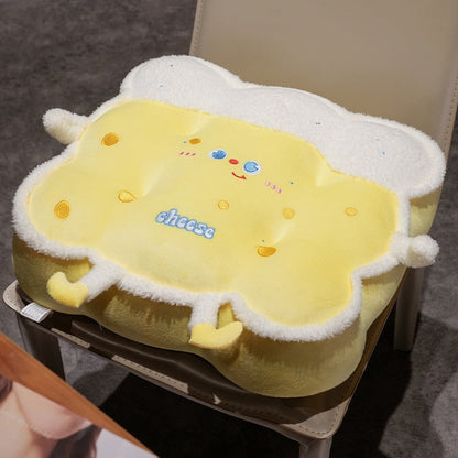 Sandwich Design 3D Plush Seat Cushion