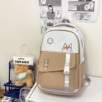 Charming School Backpack with Character Design