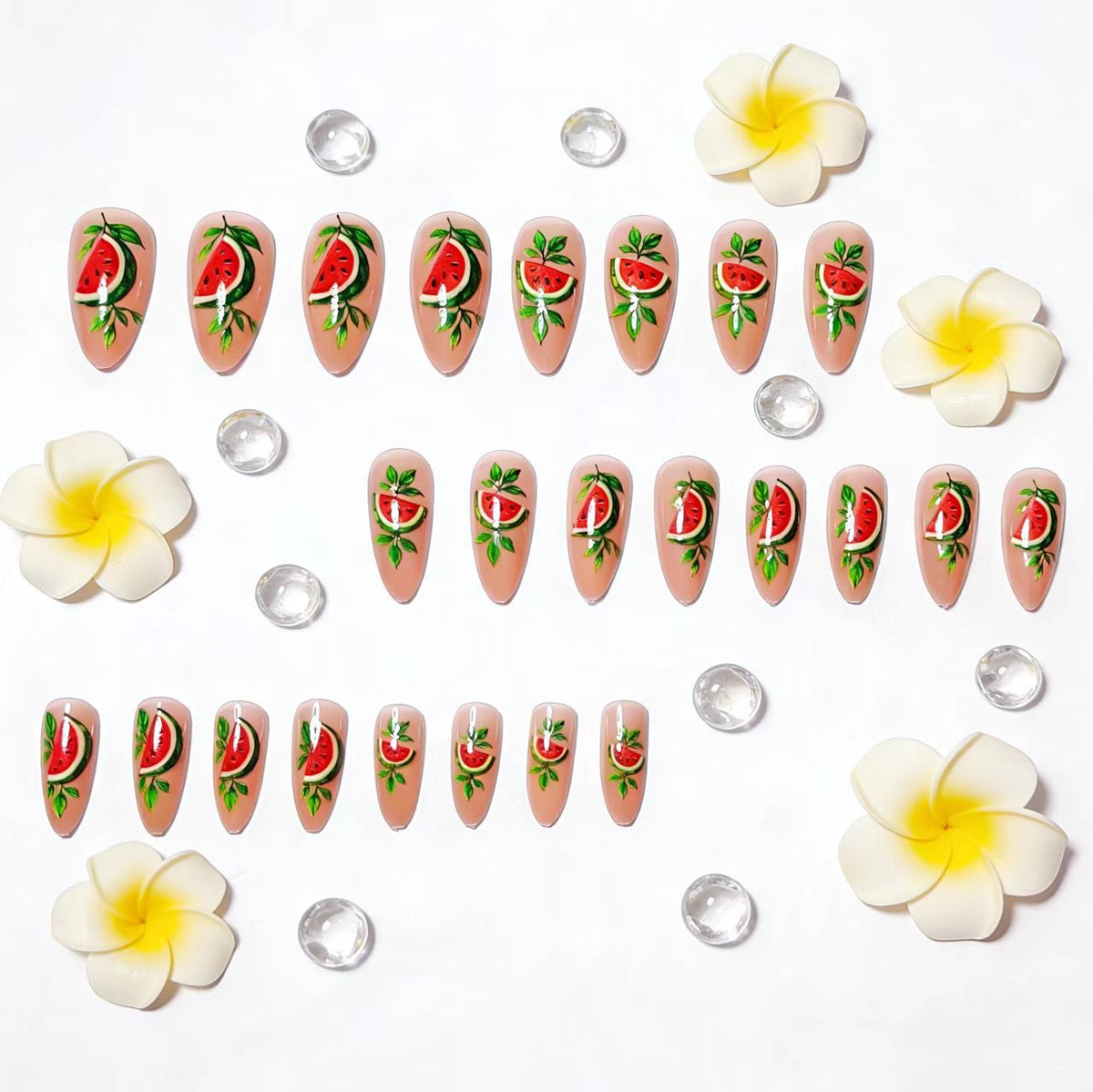 Creative Watermelon Nail Design Kit