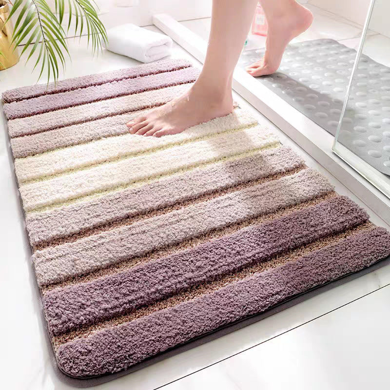 Soft and Absorbent Bath Mat in Plush Material
