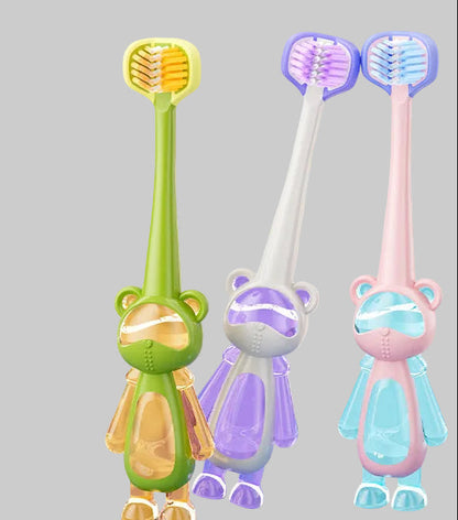 Multi-Function Toothbrush - 3-in-1 Design