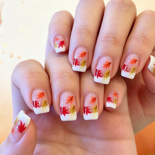 Nail Art Kit with Autumn Theme