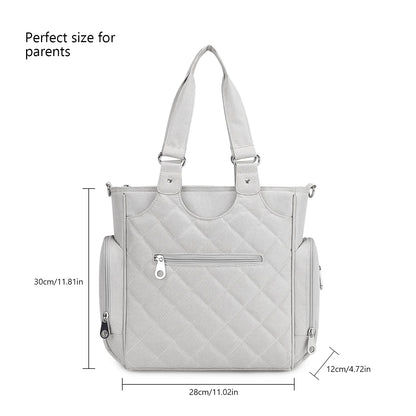 Multifunctional Diaper Bag with Complete Accessories