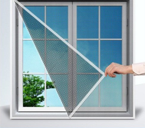 Window Screen with Adjustable Insect Protection