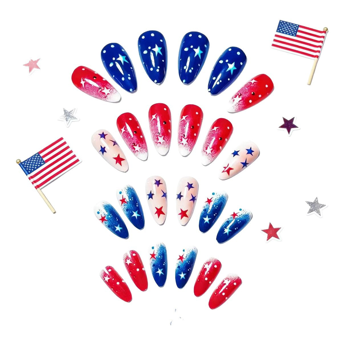 Themed Nail Art Set - Creative Designs for Artistic Manicures