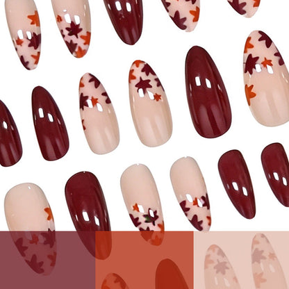 Long-Lasting Nail Art with Autumn Theme