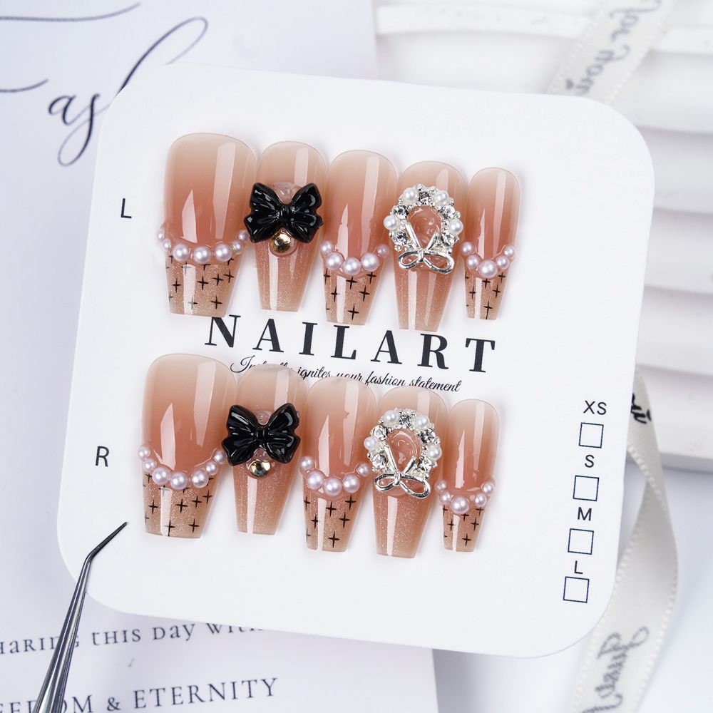Cute Character Design Press-On Nail Set