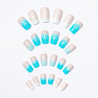 Winter Wonderland Nail Art – Creative Design for Festive Nails