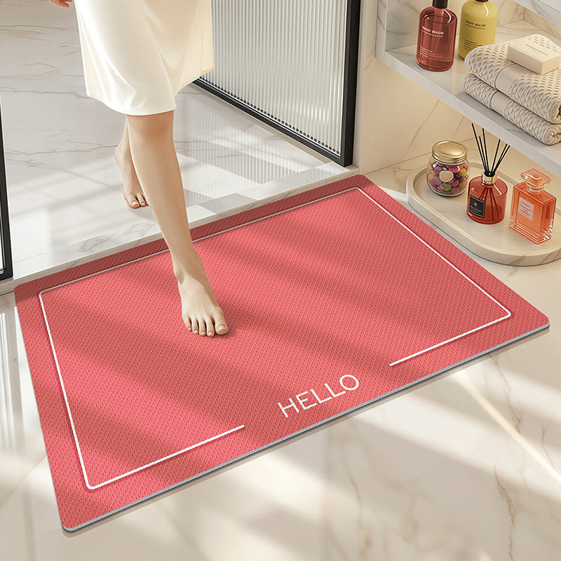 Entry Mat with High Absorbency for Doorways