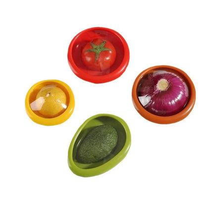 Silicone Sealed Storage Container for Half Onions - Airtight Keeper