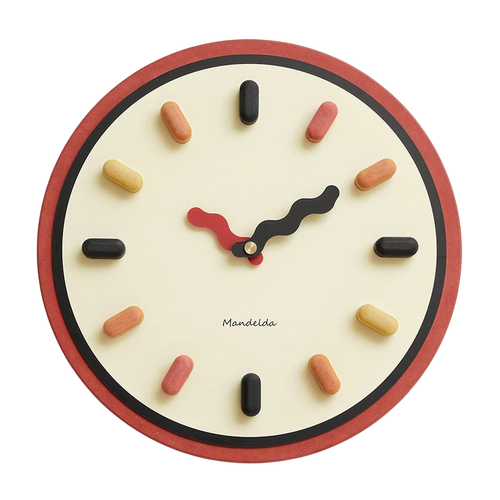 Silent Sweep 3D Wall Clock for Bedroom and Living Room Decor
