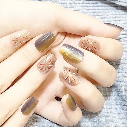 Decorative Pattern Press-On Nail Kit