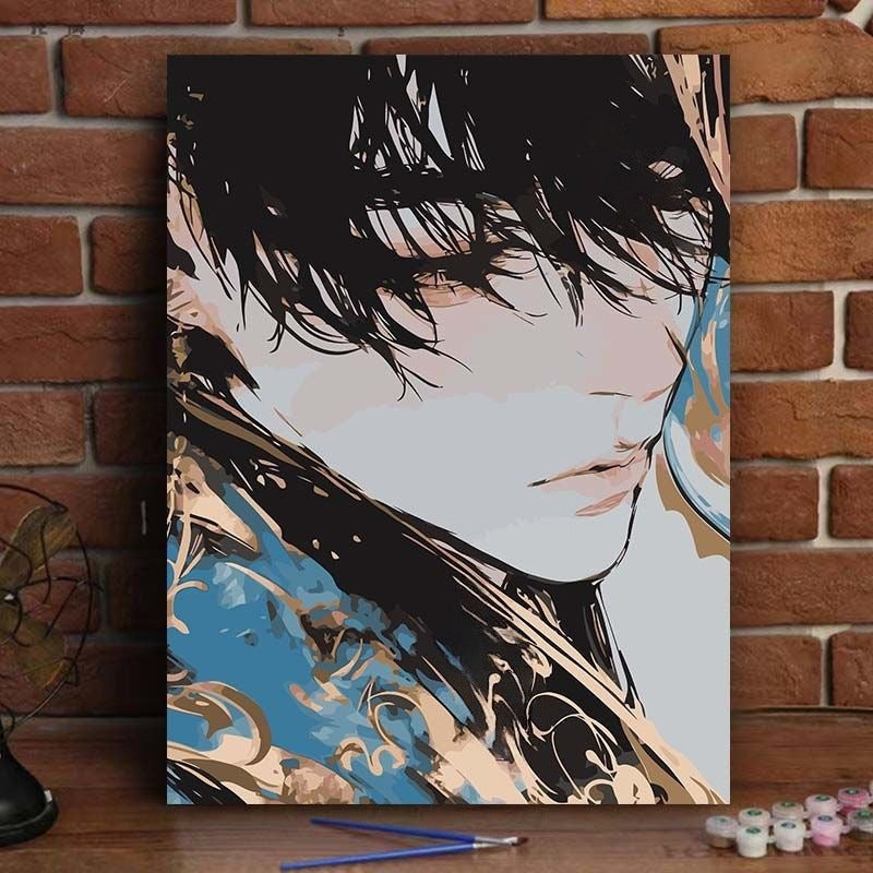 Canvas Print of Abstract Portrait Artwork