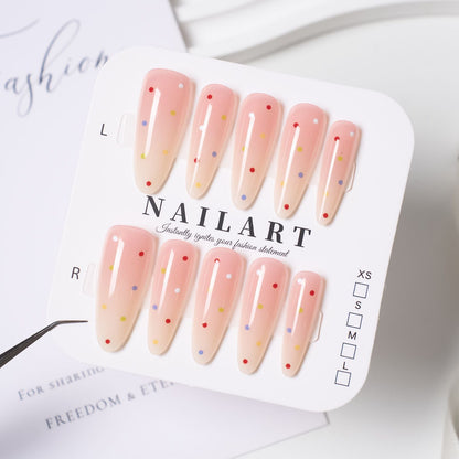 Cute Character Design Press-On Nail Set