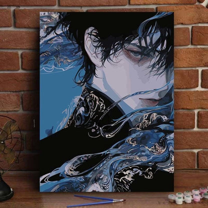Canvas Print of Abstract Portrait Artwork
