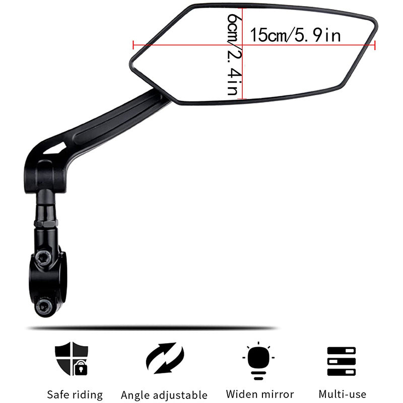 Universal Adjustable Bicycle Side Mirror
