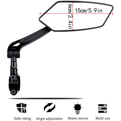 Universal Adjustable Bicycle Side Mirror