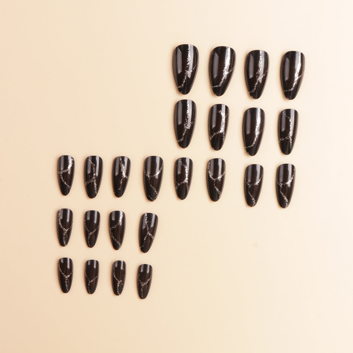 Pointed Press-On Nail Art Designs – Creative Styles