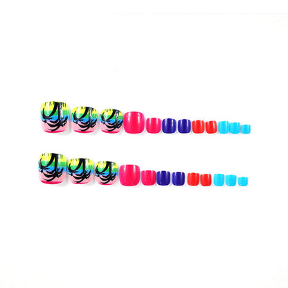 Colorful Creative Nail Art Design Set