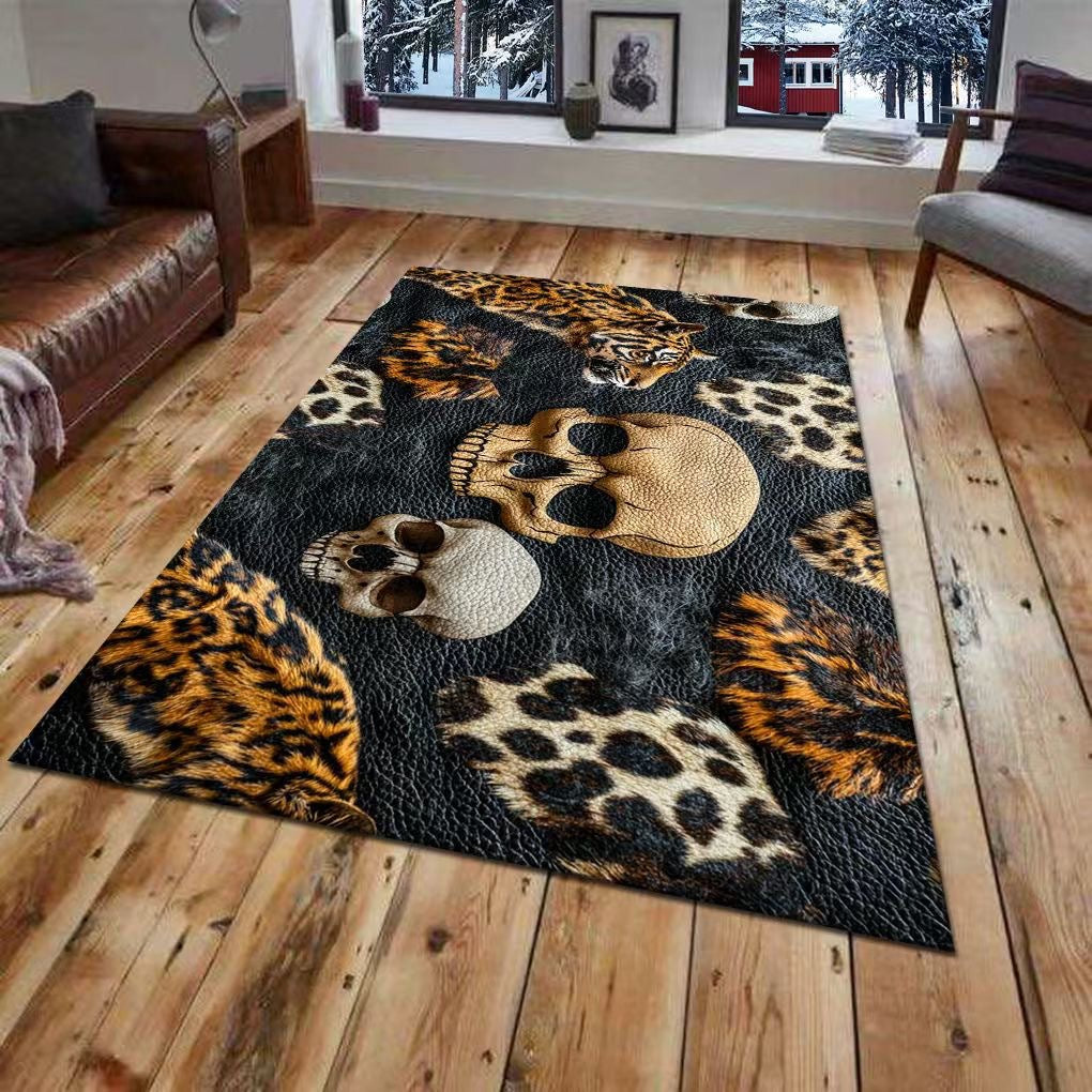 3D Wall Mural of a Tiger Design