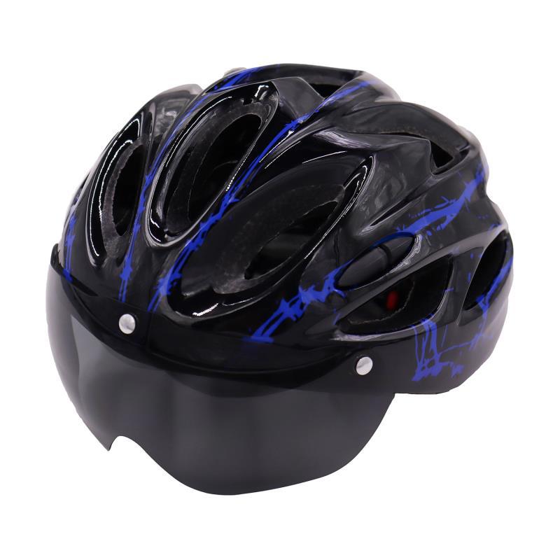 Ventilated Bicycle Helmet with Adjustable Fit