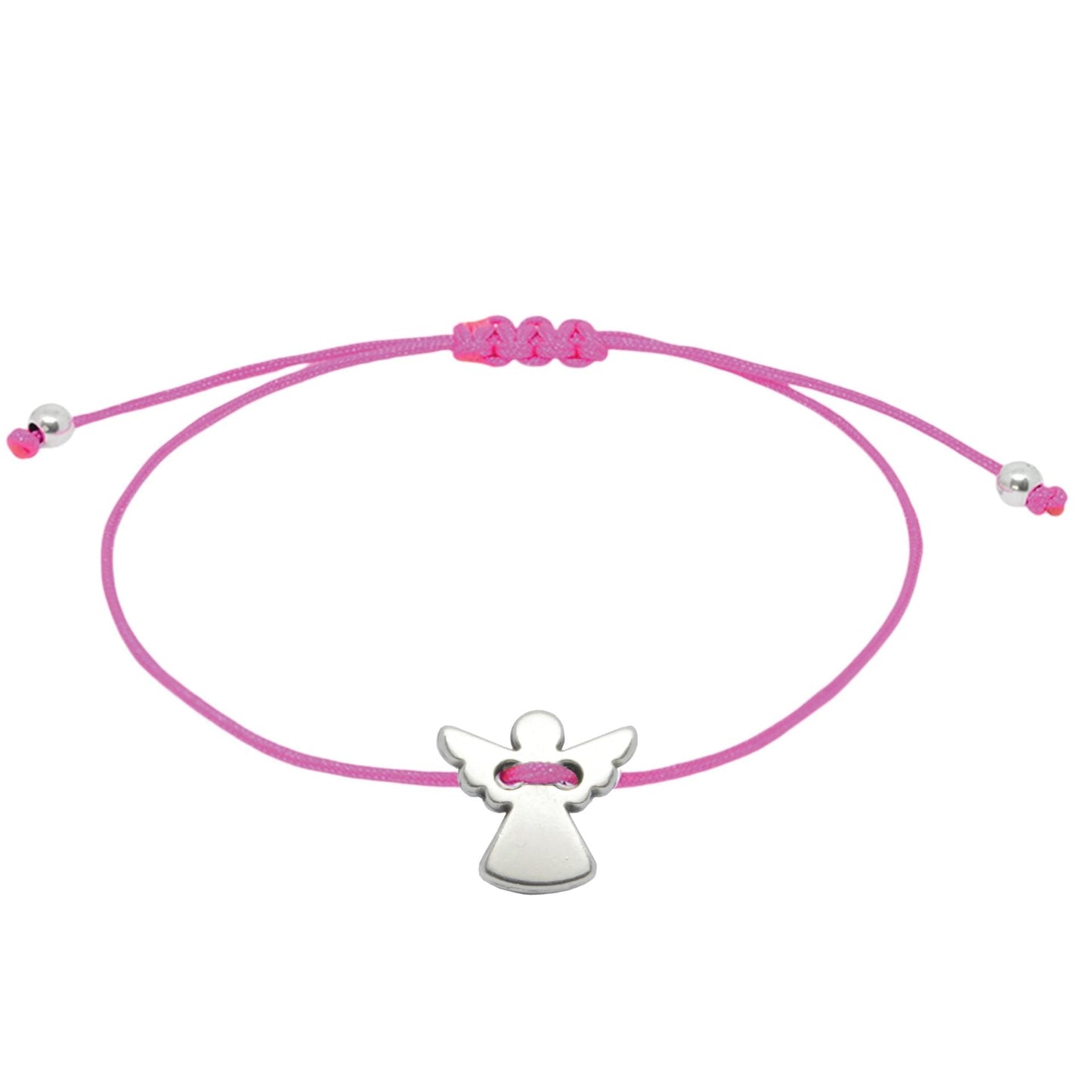 Adjustable Bracelet with Angel Charm