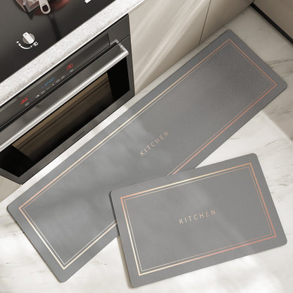 Fatigue-Reducing Comfort Mats for Kitchen Use - Set of Two