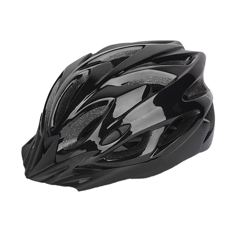 Ventilated Adjustable Cycling Helmet for Road and Mountain with Visor