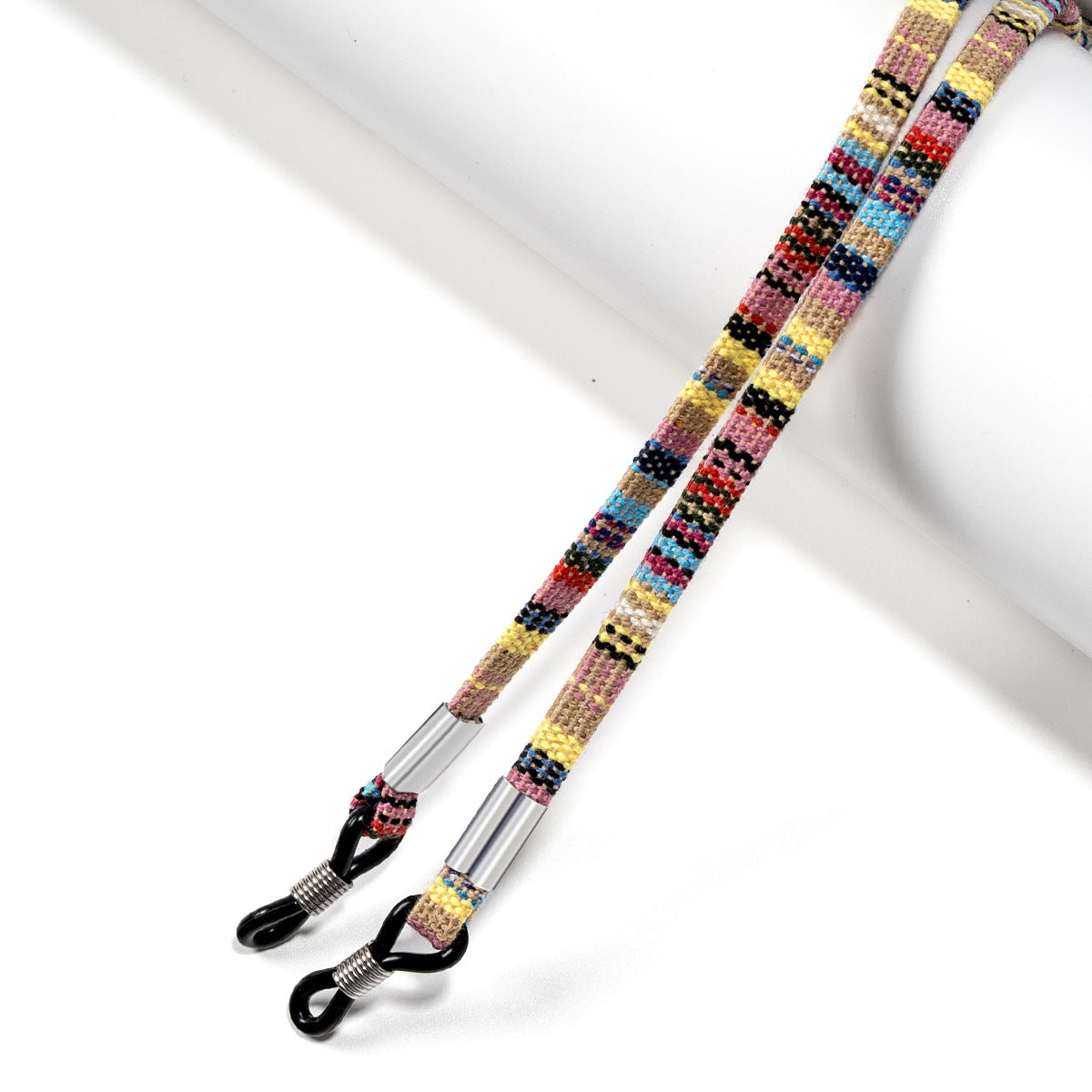 Beaded Necklace with Adjustable Length