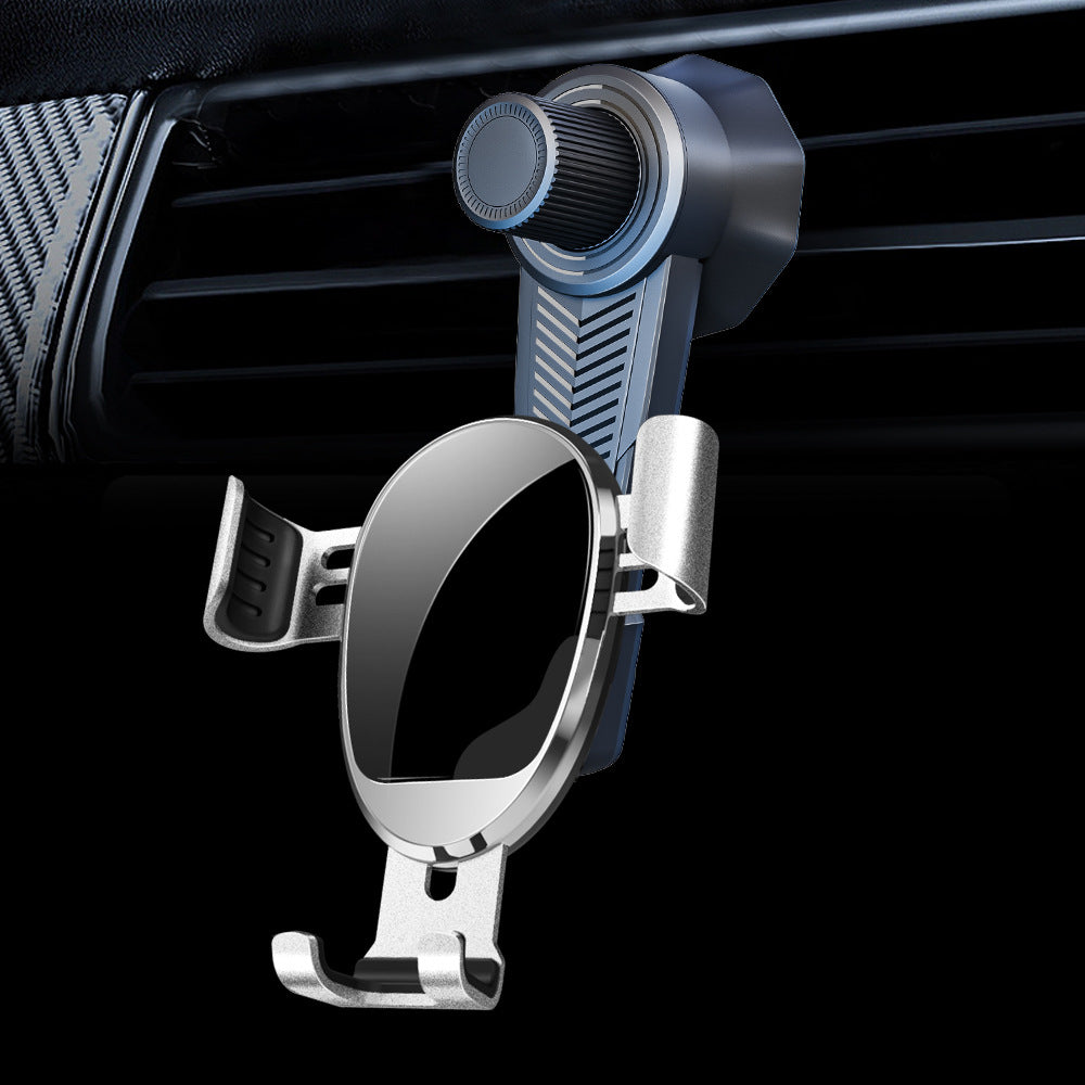 360-Degree Rotating Car Mount for Smartphones with Adjustable Air Vent Clip